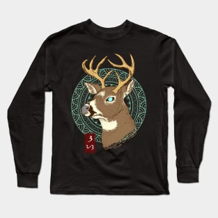 Deer - Black Long Sleeve T-Shirt